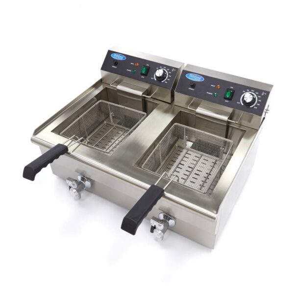 Maxima Friteza 2x16L sa slavinom - Image 9