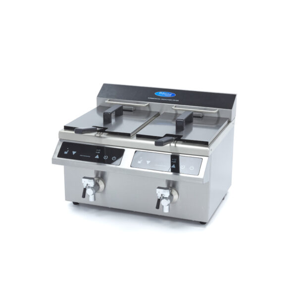 Maxima Indukciona Friteza 2x8L sa slavinom - Image 2