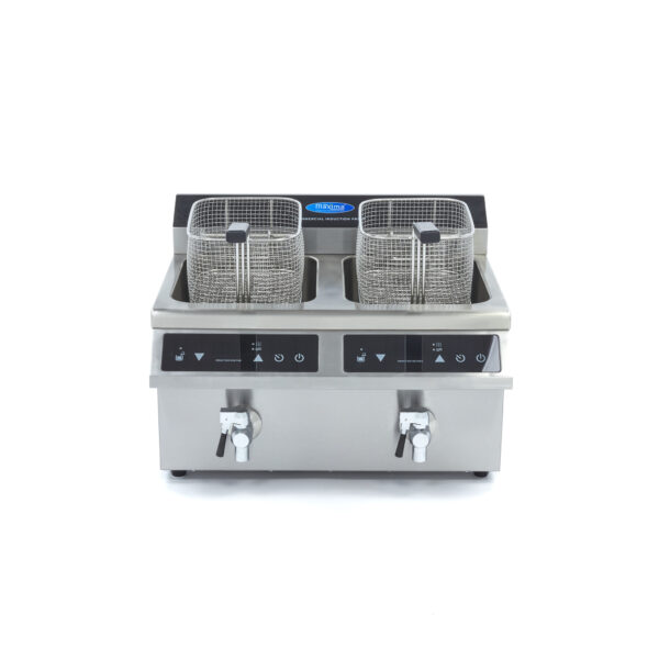 Maxima Indukciona Friteza 2x8L sa slavinom - Image 3