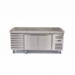 Maxima Hladni Pizza Sto Sa 2 Vrata i 7 Fioka 202cm