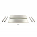 Maxima Radni Sto Od Nerđajućeg Čelika Deluxe 1200x700mm