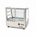 Maxima Deluxe Inox Topla Vitrina 120l