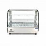 Maxima Deluxe Inox Topla Vitrina 160l