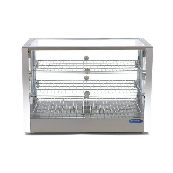 Maxima Inox Topla Vitrina (3 Nivoa) – 70cm – 115l