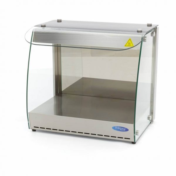 Maxima Stona Topla Vitrina (1 Nivo) - 2 x 1/2 GN