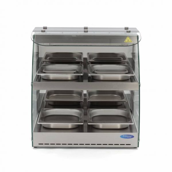 Maxima Stona Topla Vitrina (2 Nivoa) - 4 x 1/2 GN