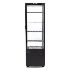 Maxima Vertikalna Rashladna Vitrina za Izlaganje 235L (Crna)