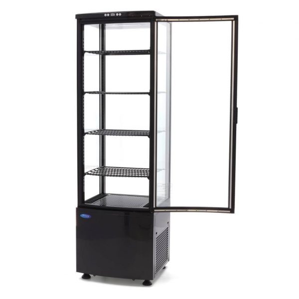Maxima Vertikalna Rashladna Vitrina za Izlaganje 235L (Crna) - Image 5