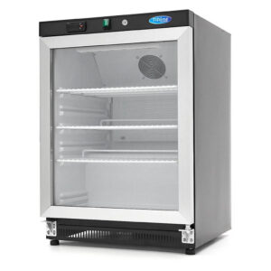 Maxima Frižider 200L (Staklena Vrata | Crni) cena