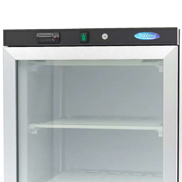 Maxima Zamrzivač 400L (Staklena Vrata | Crni) - Image 6
