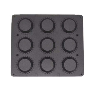 Kalup za Tartlete - Oblik Krug - 89/65mm (9kom.) komercijalni
