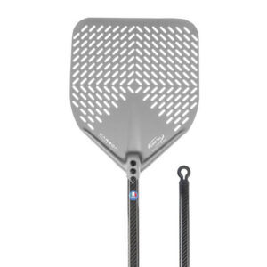 Gi Metal Perforirana lopata za pizzu sa carbon fiber drškom cena