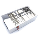 Maxima Topilica za Čokoladu 3 x 1/3GN 10cm inox