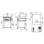 SudForni Pizza Peć Zaffiro Z-105 (1 Etaža) cena
