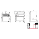 SudForni Pizza Peć Zaffiro Z-185 (1 Etaža) prodaja