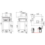 SudForni Pizza Peć Zaffiro ZN-75 (1 Etaža) prodaja