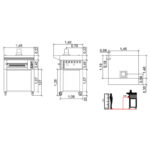 SudForni Pizza Peć Zaffiro ZN-95E (1 Etaža) cena