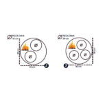 Manna Forni Pizza Peć na Drva/Gas MF 90 nerđajući čelik