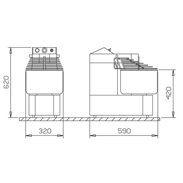 IPbake Spiralni Mikser ISP15 Micromix prodaja
