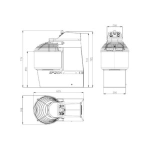 IPbake Spiralni Mikser ISP20X Micromix garancija