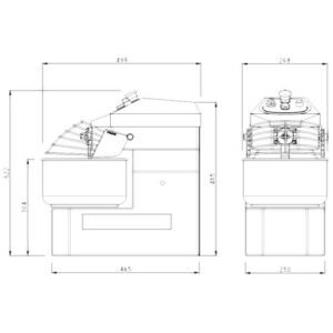 IPbake Spiralni Mikser ISP6x Micromix cena