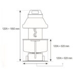 IPbake Spiralni Mikser ISP120E Srbija