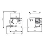 MOG Automatska mašina za formiranje burgera i loptica od mesa sa hlađenjem C/E653R garancija