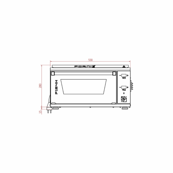 Effeuno Pizza Peć P134H 509 Pro ⌀34cm Srbija