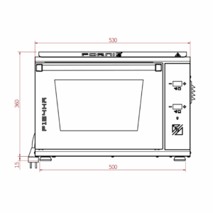 Effeuno Pizza Peć P134HA 509 Pro ⌀34cm Srbija
