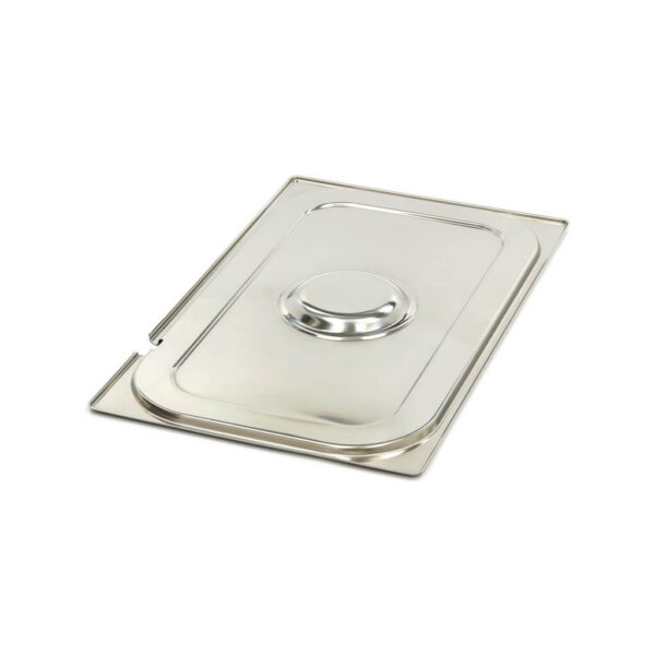 Maxima Poklopac 1/1 GN posuda | inox sa izrezom za kašiku ketering