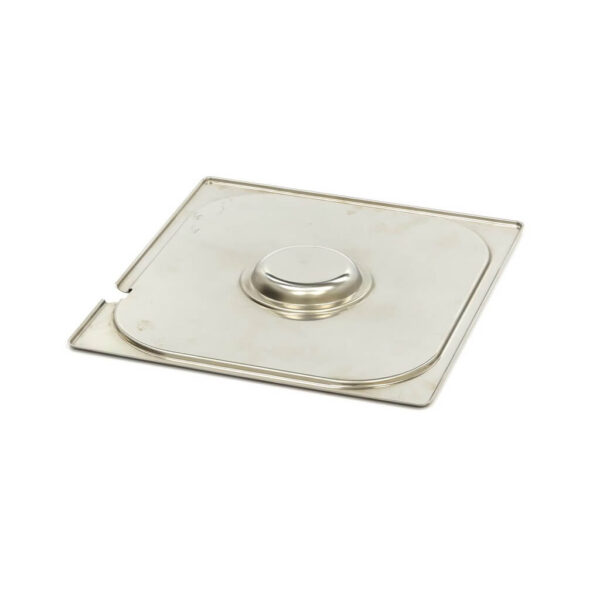 Maxima Poklopac 2/3 GN posuda | inox sa izrezom za kašiku horeca