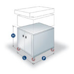 Castelliforni Modularna pizza peć Superpizza L servis