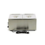 Maxima Bain Marie 2 x 1/2 GN sa slavinom i posudama inox