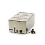 Maxima Bain Marie 3 x 1/3 GN sa slavinom i posudama prodaja