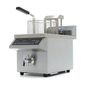 Maxima Indukciona friteza 1x8L sa slavinom | Lift sistem prodaja