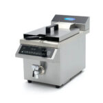 Maxima Indukciona friteza 1x8L sa slavinom | Lift sistem profesionalna