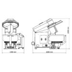 Matas Makina Pokretni spiralni mikser MSM 250 150kg najbolji